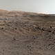 A southward-looking panorama combining images from both cameras of the Mast Camera (Mastcam) instrument on NASA’s Curiosity Mars Rover shows diverse geological textures on Mount Sharp.